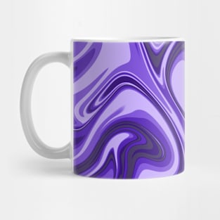 Purple marble abstract Mug